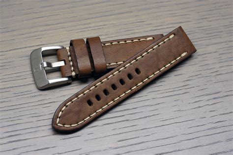 brown leather strap panerai rolex omega|leather straps for watches.